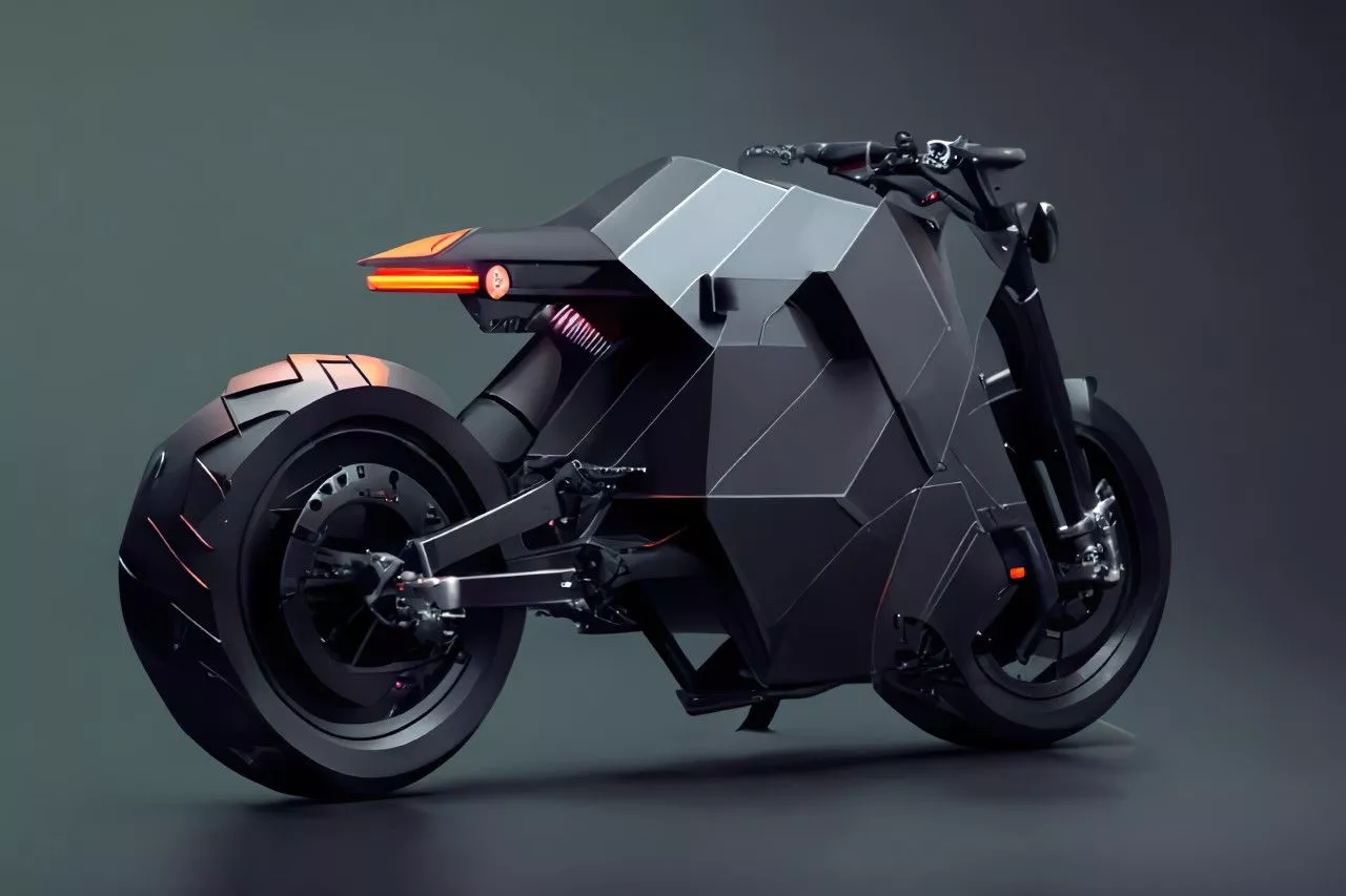 This Tesla Cyberbike concept was