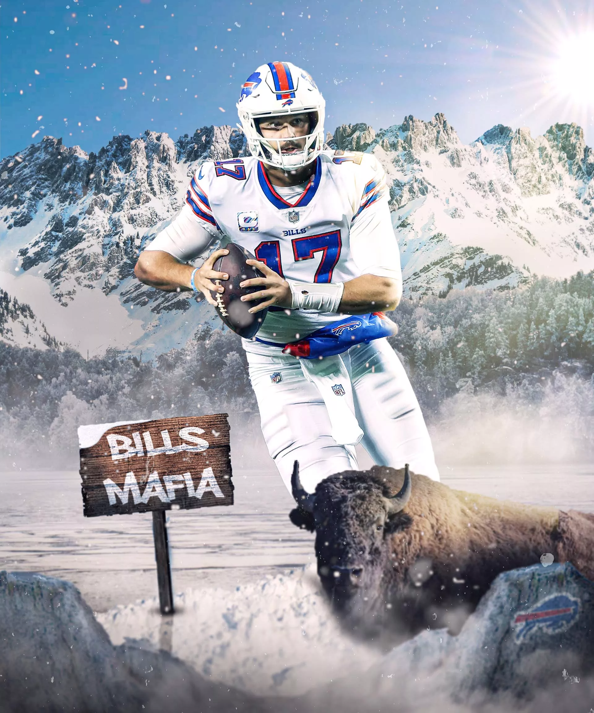 Josh Allen Coolest HD Wallpaper