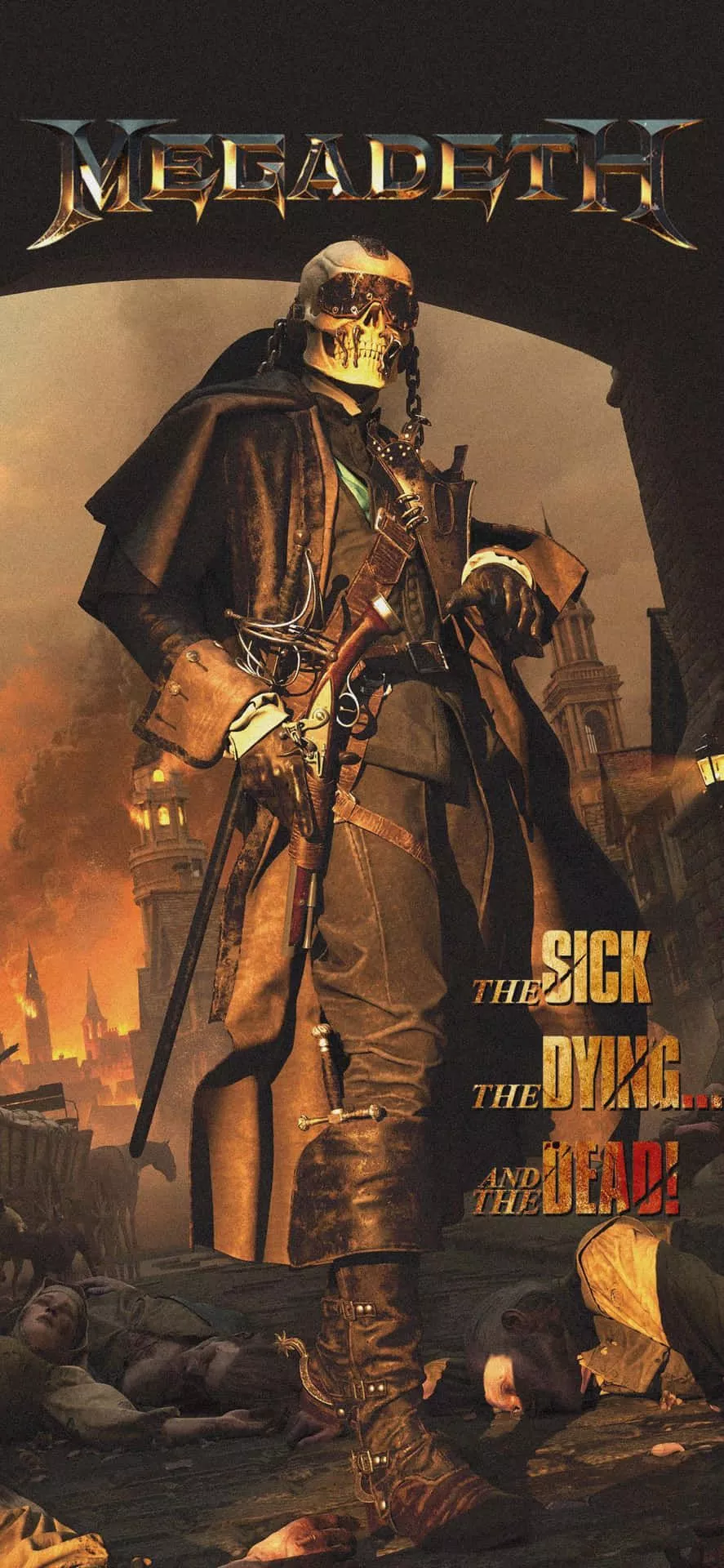 Megadeth Sick Dying Dead Artwork