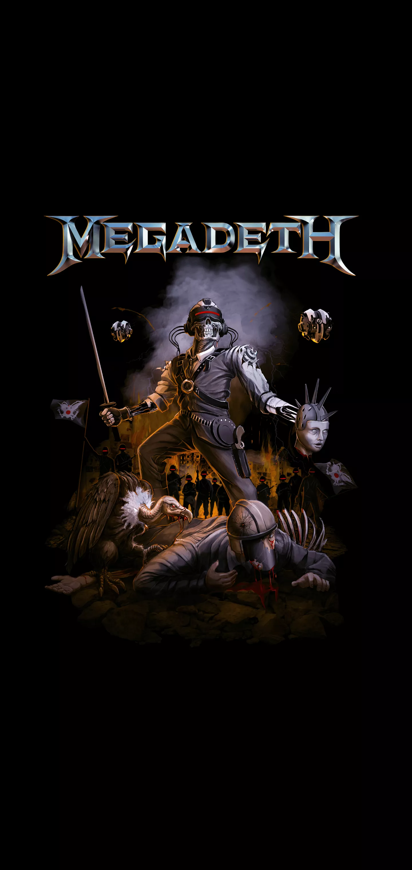 Thrash Metal Music Megadeth Phone Wallpaper