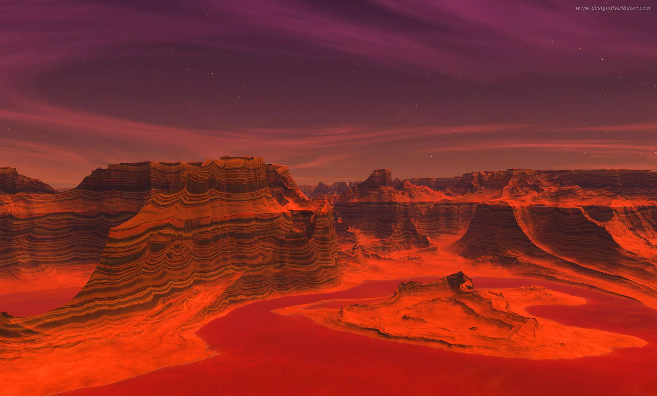 HD Wallpaper Desktop Mars Sci Fi