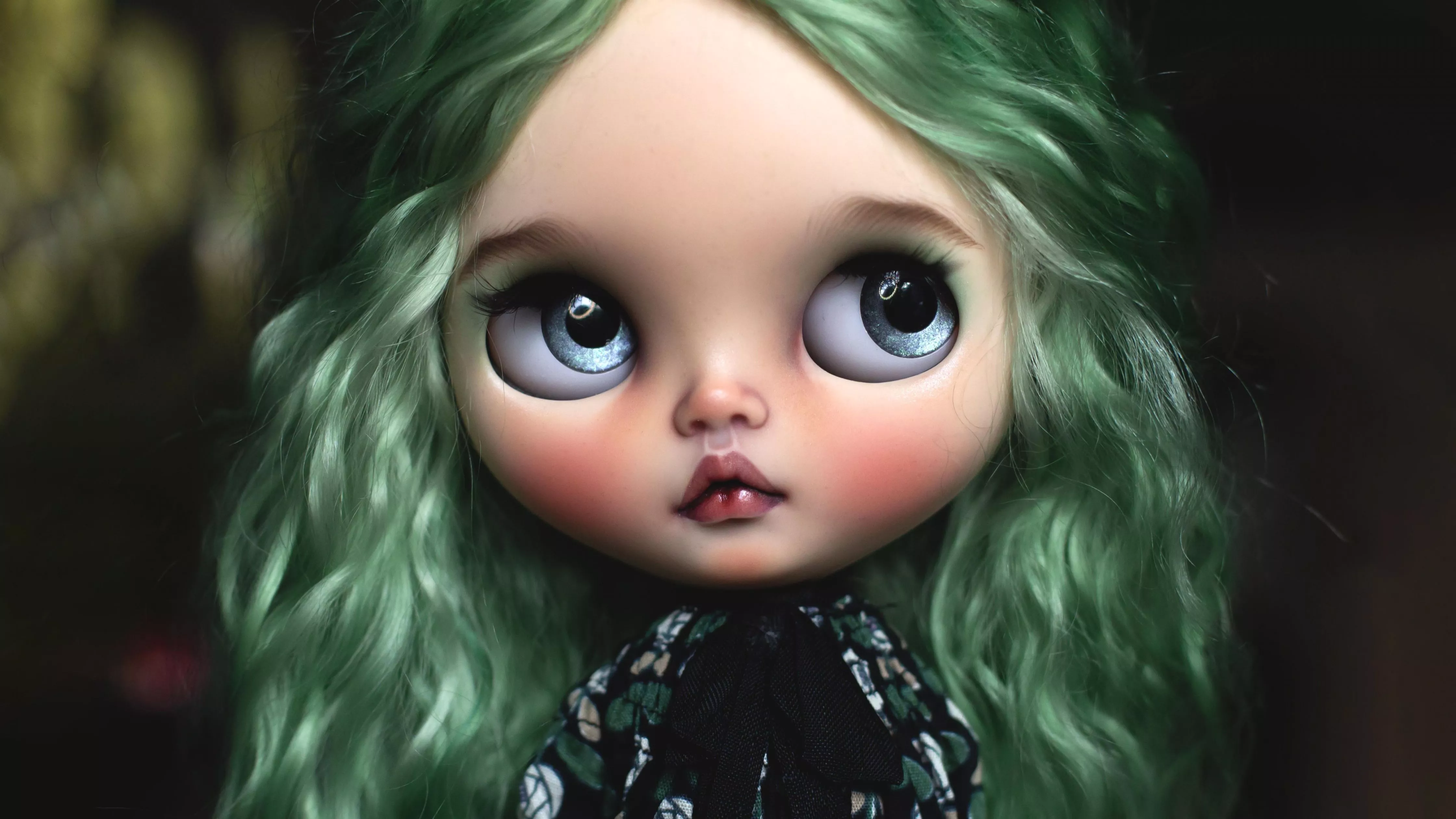 Blythe doll Wallpaper 4K, Adorable