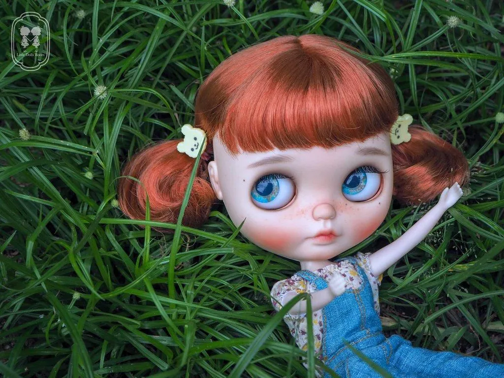 Peanut. Custom Blythe Doll By Little