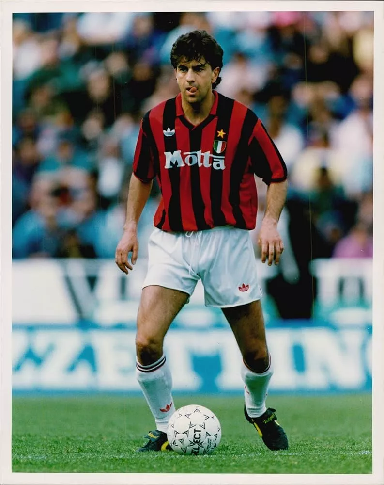 Vintage photo of Alessandro Costacurta