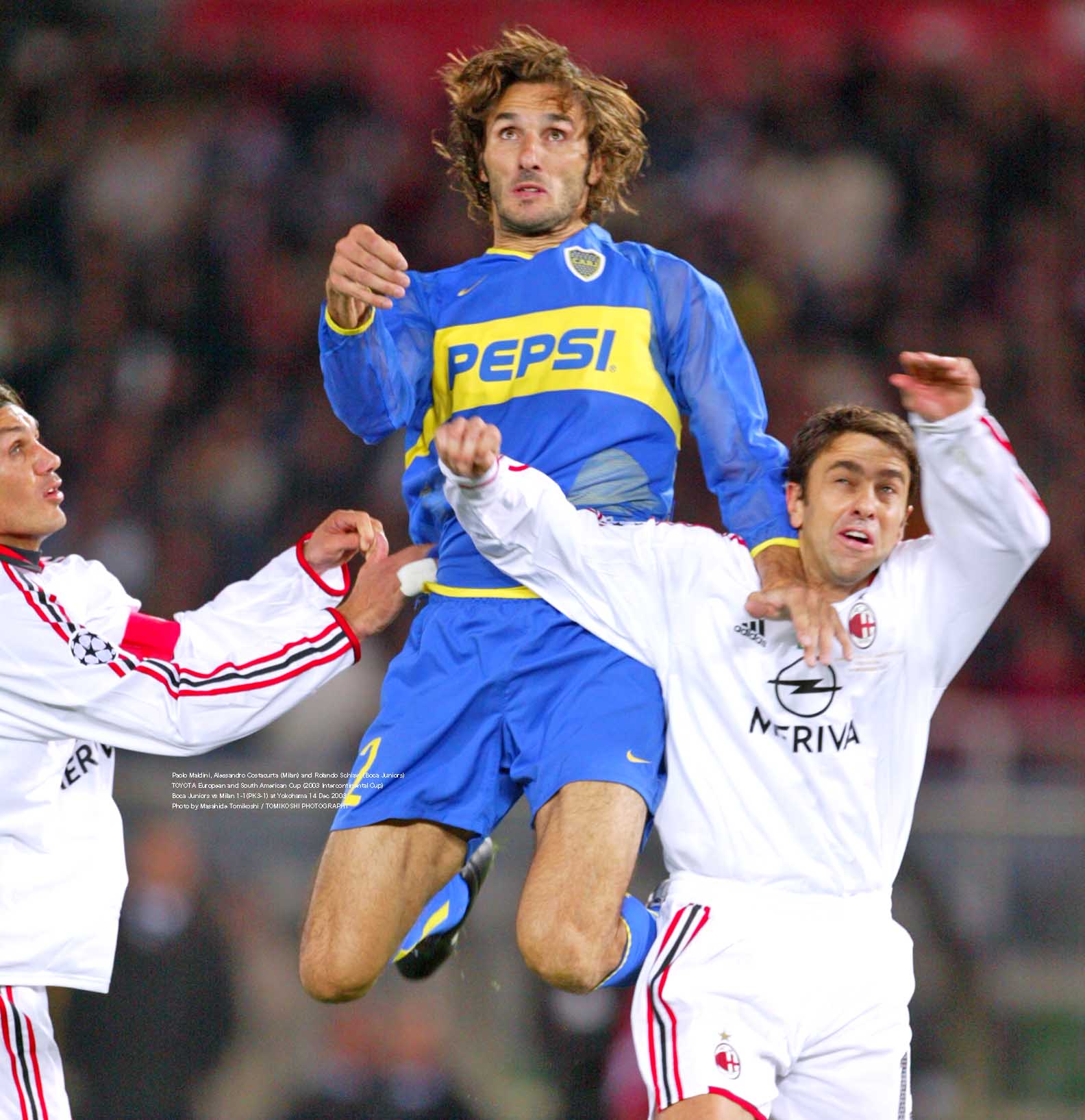 Paolo Maldini and Alessandro Costacurta