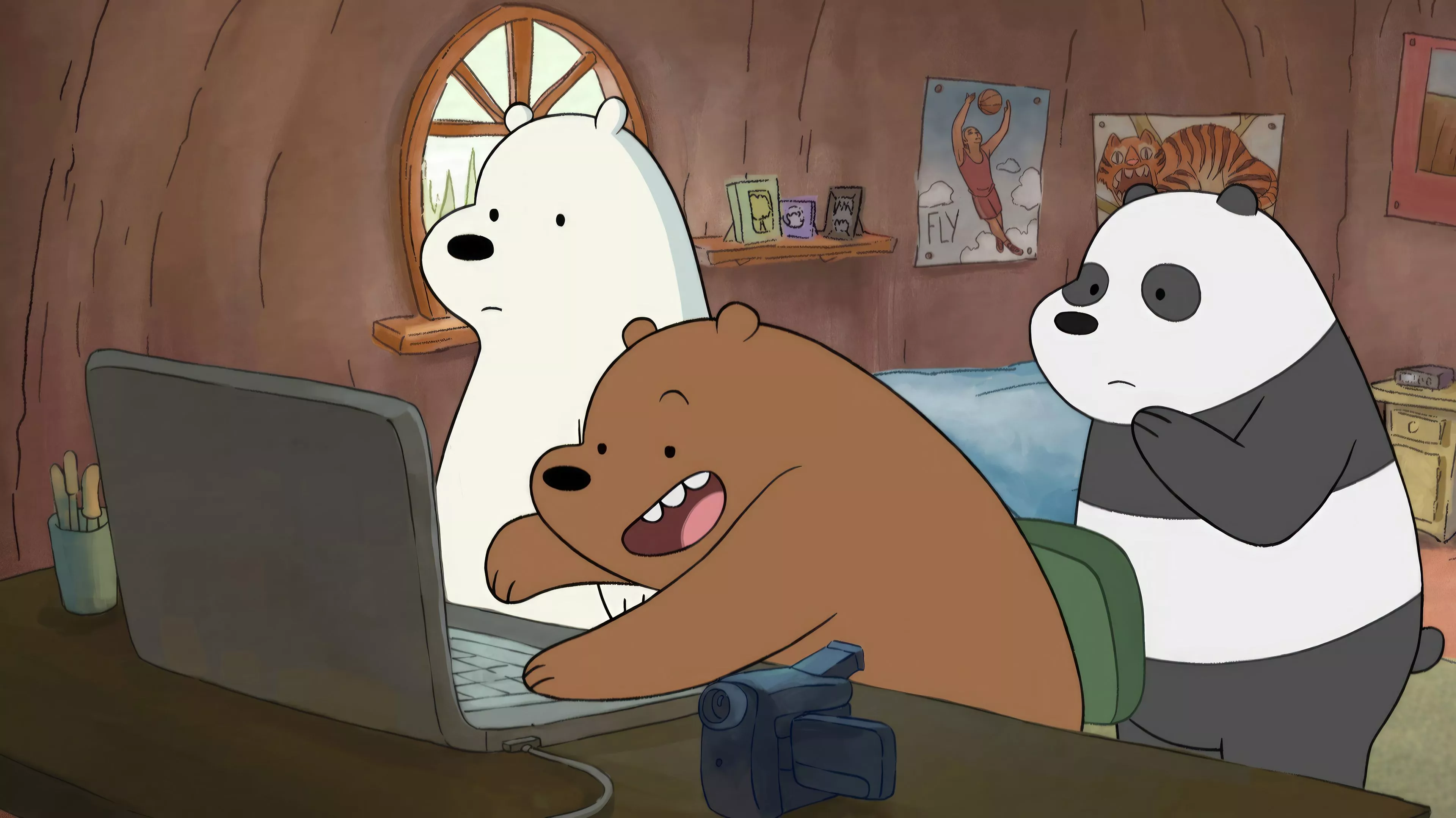 We Bare Bears 4K HD Wallpaper