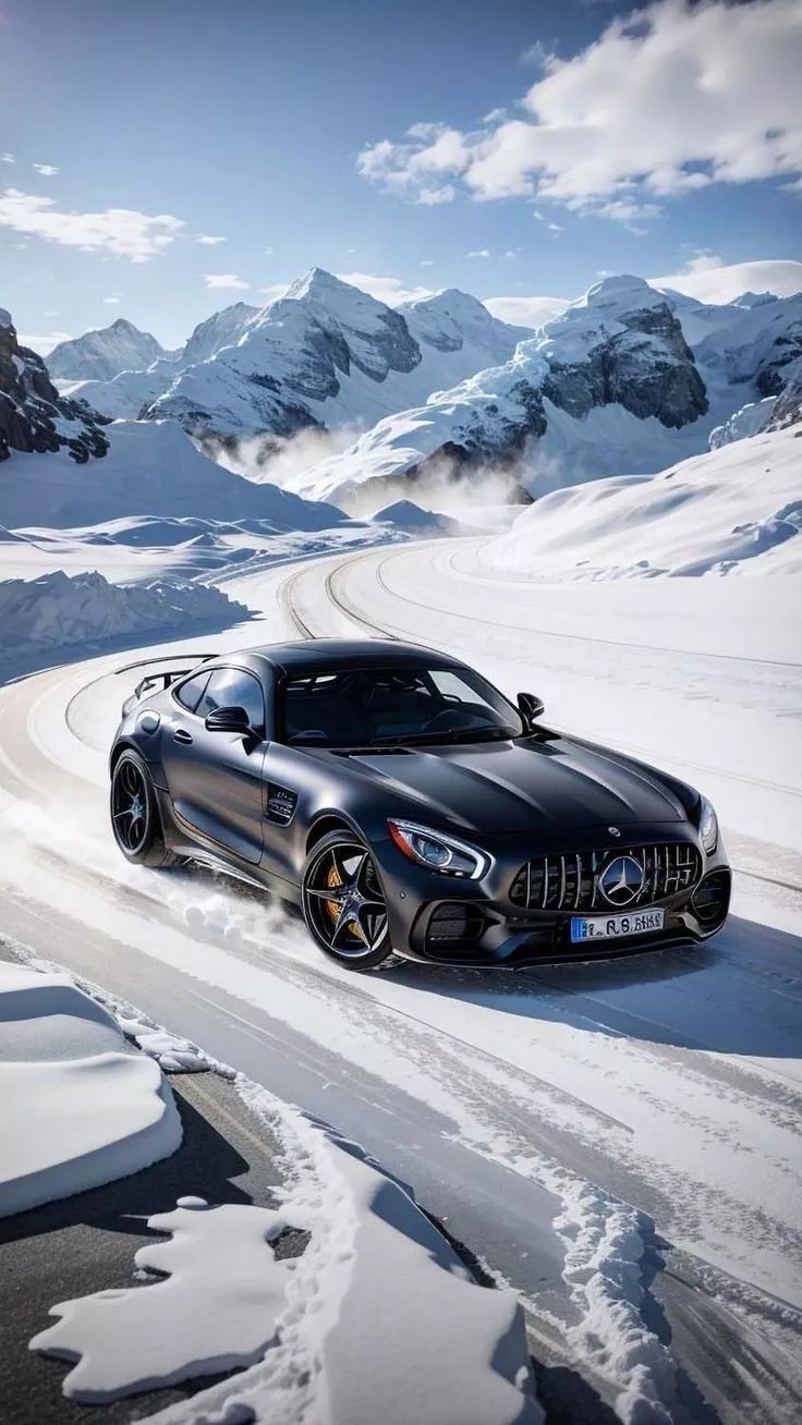 Mercedes Benz AMG GT Black iPhone