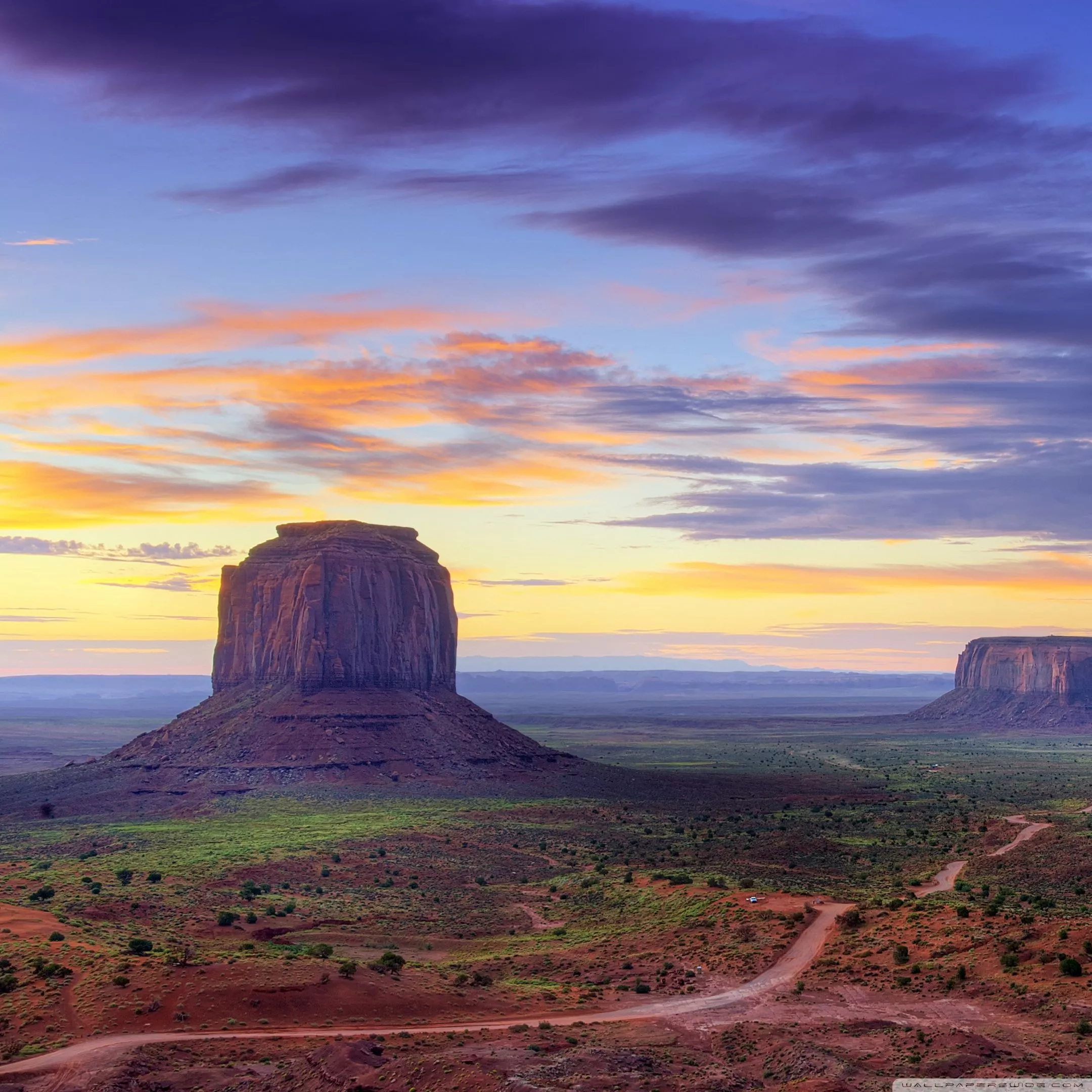 Utah Monument Valley Road Ultra HD