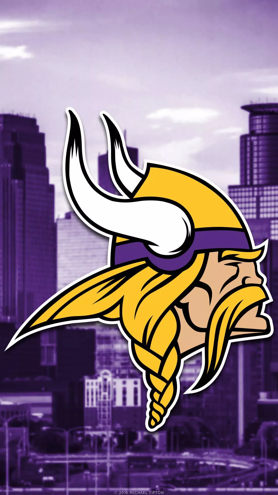 Minnesota Vikings Logo On Minnesota