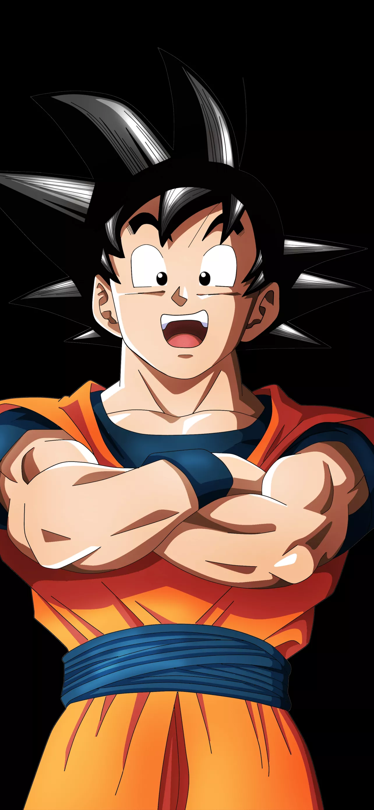 Dragon Ball Super Goku AMOLED 8K Wallpaper