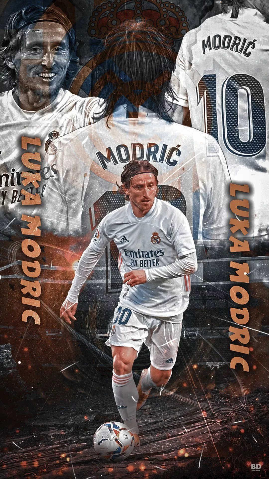 Design Mobile Wallpaper. #Modric