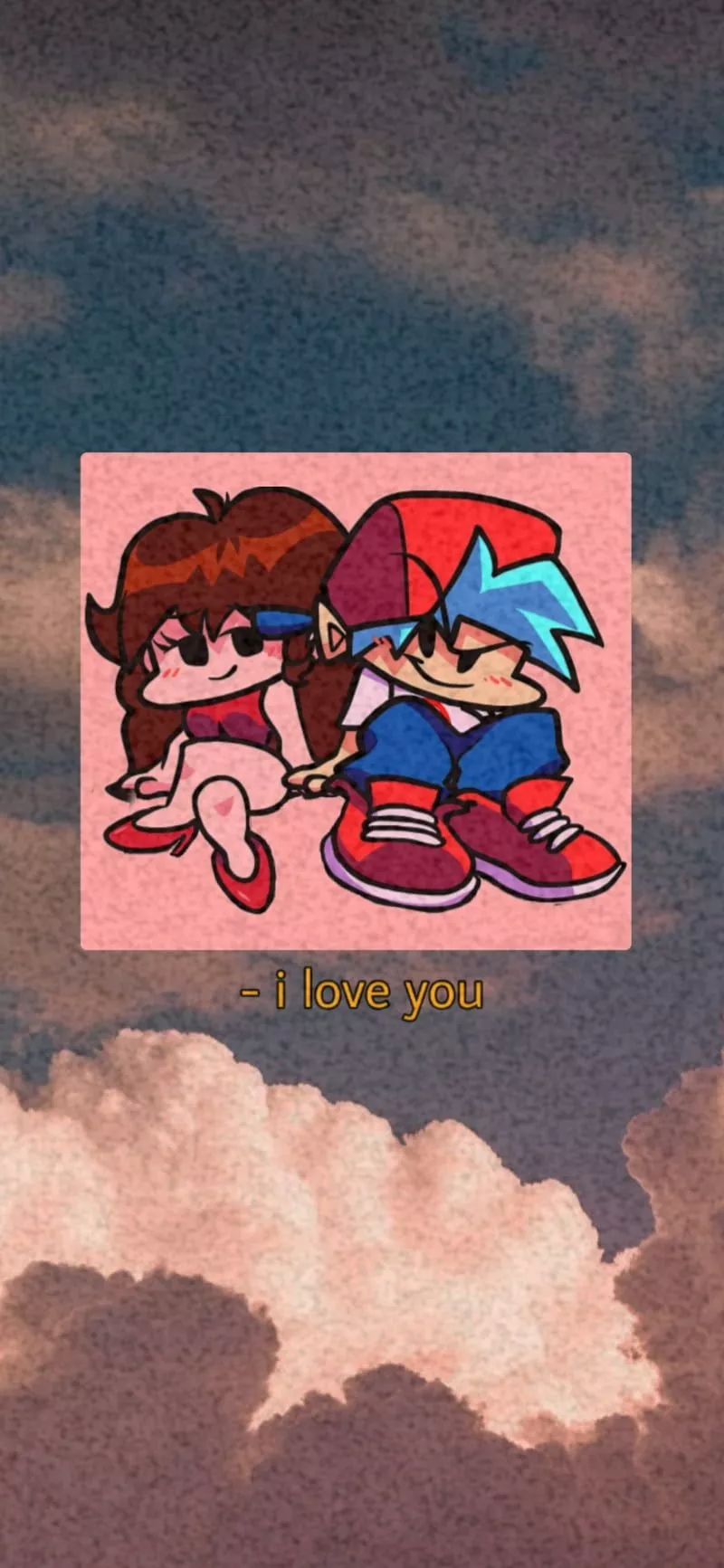 Fnf bf x gf I love you, friday night