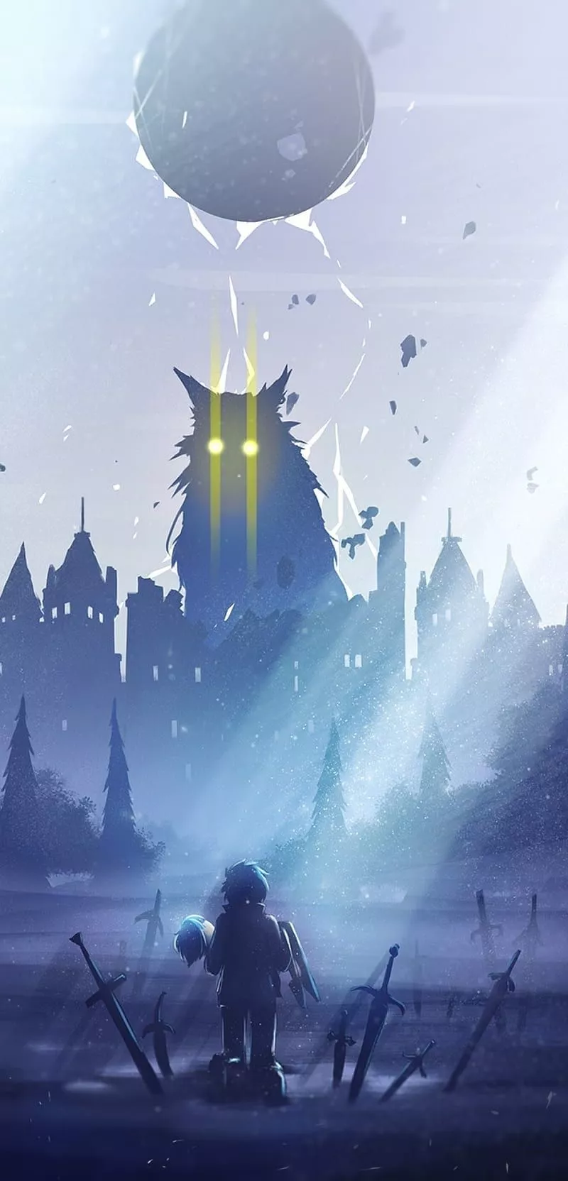 Puck destruct world, puck, rem, subaru