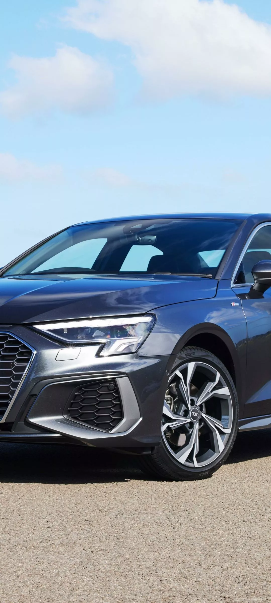 Audi A3 Sedan Phone Wallpaper