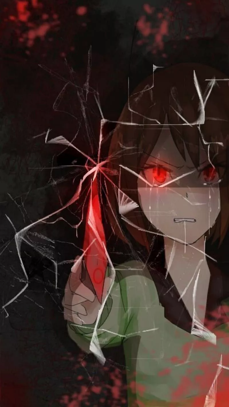 HD kris (deltarune) wallpaper