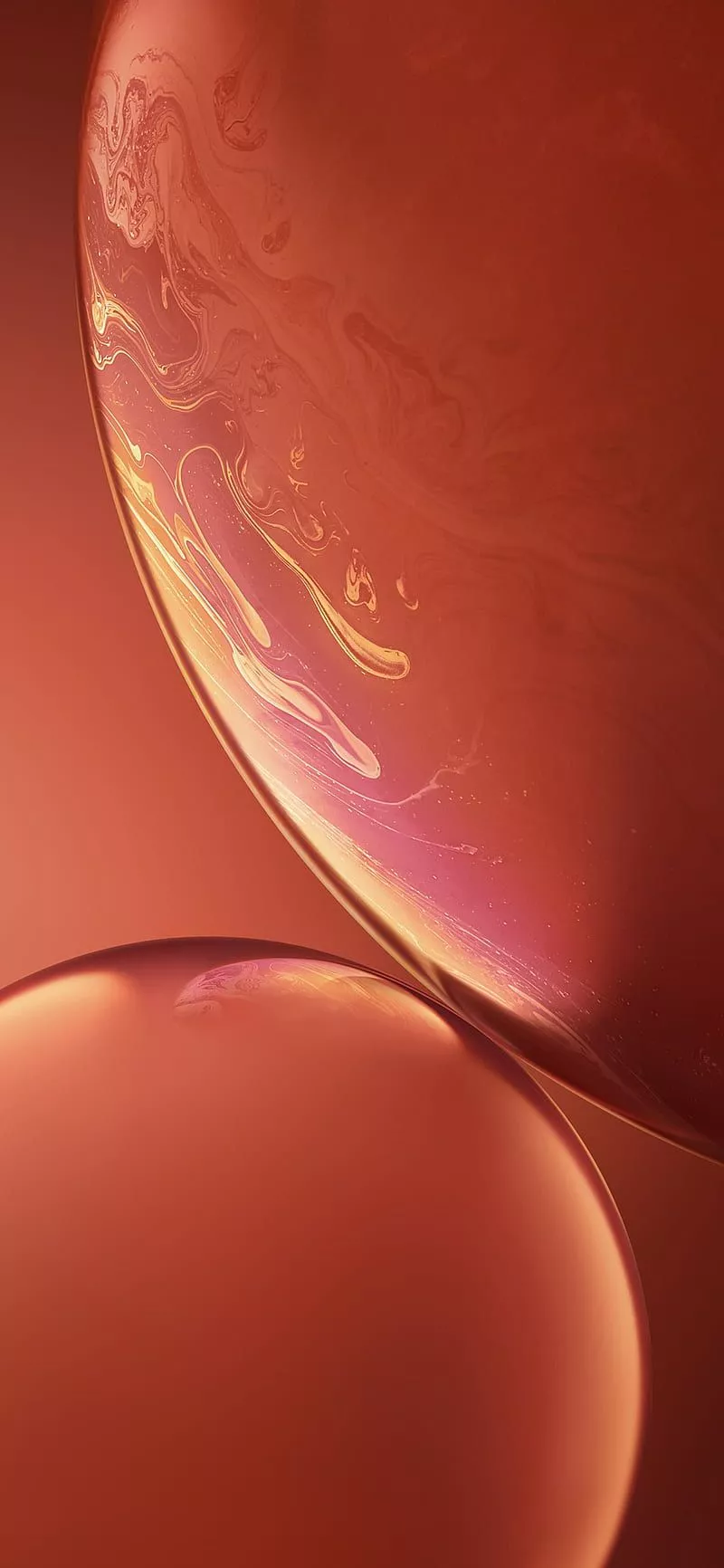 HD iphone xr orange wallpaper