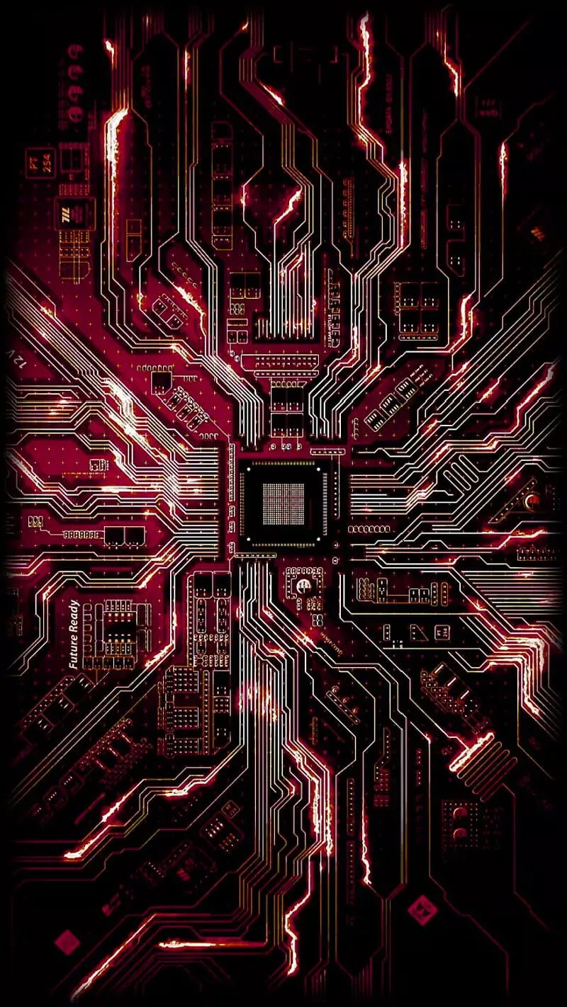 Chip, retro, tech, HD phone wallpaper