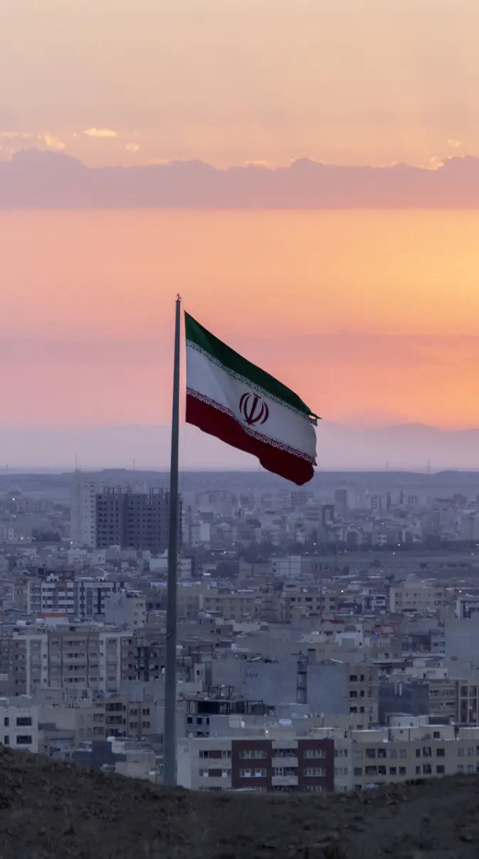 flag iran city wallpaper