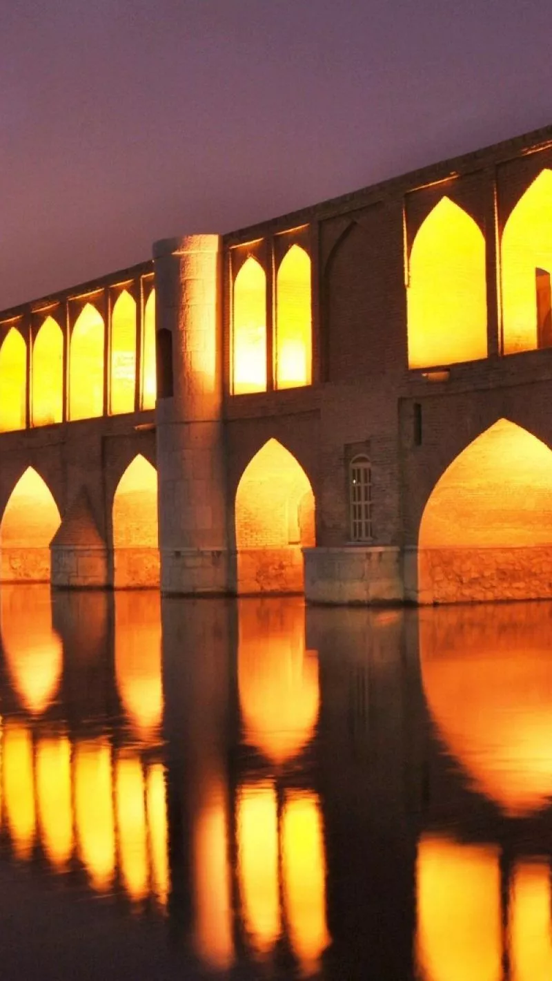Download wallpaper 800x1420 isfahan