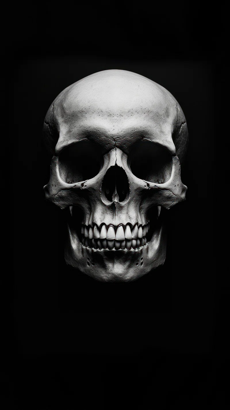 iPhone Wallpaper Skull Image. Free