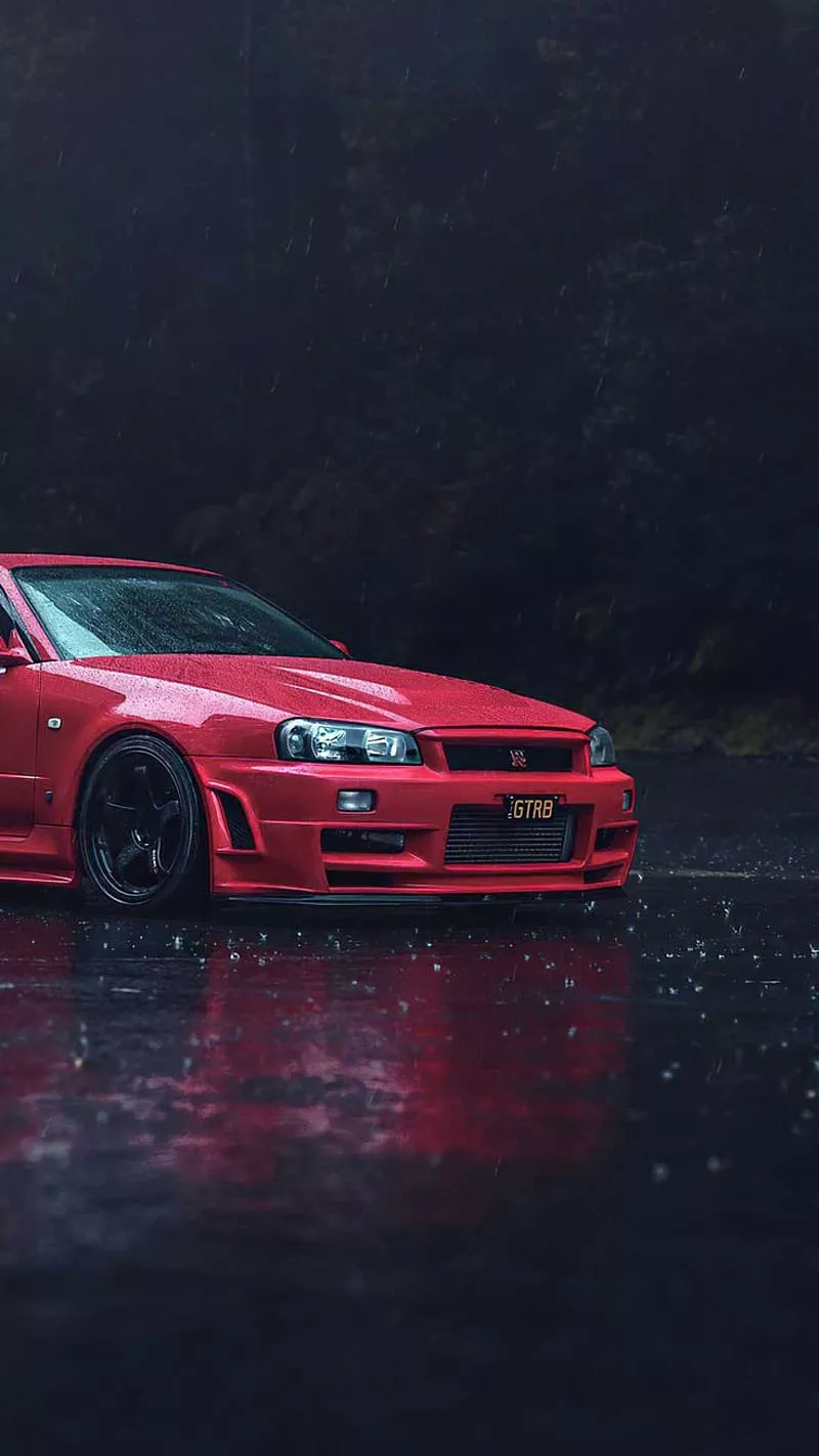 Nissan gtr r34, HD phone wallpaper