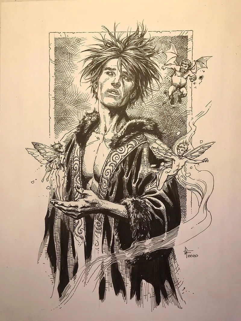 HD neil gaiman wallpaper