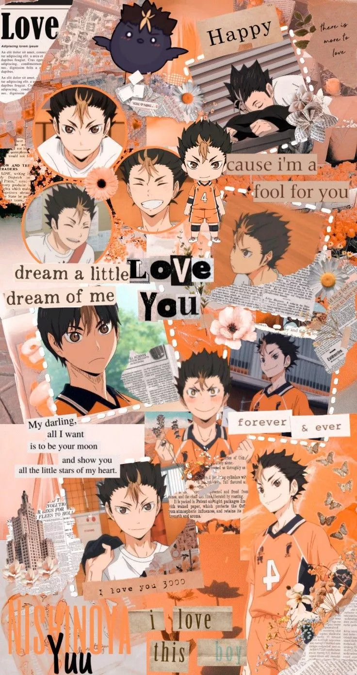 Nishinoya aesthetic wallpaper