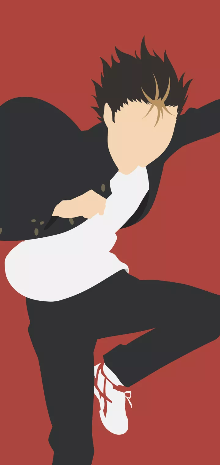 Nishinoya Anime Haikyū!! Phone Wallpaper