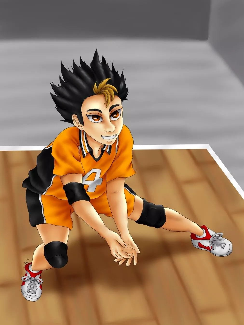 Nishinoya from Haikyuu