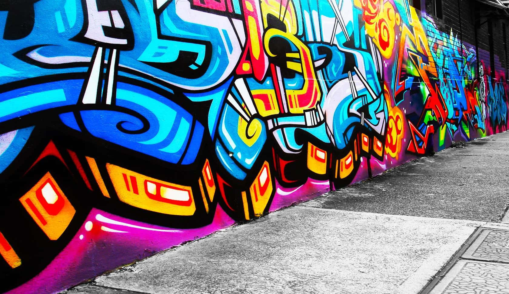 Spray Paint Background. Wallpaper