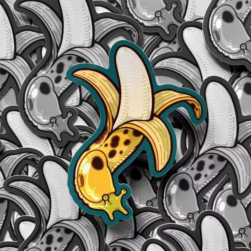 Banana Slug Sticker