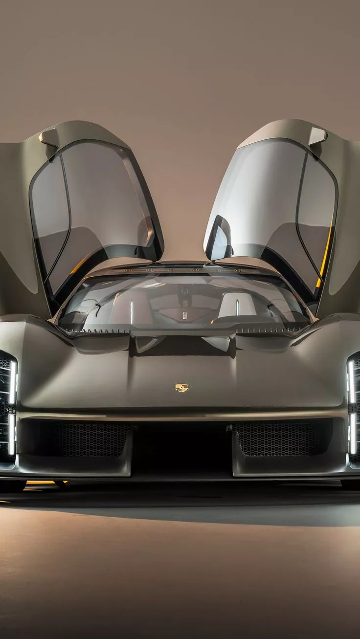 2023 Porsche Mission X, Front View