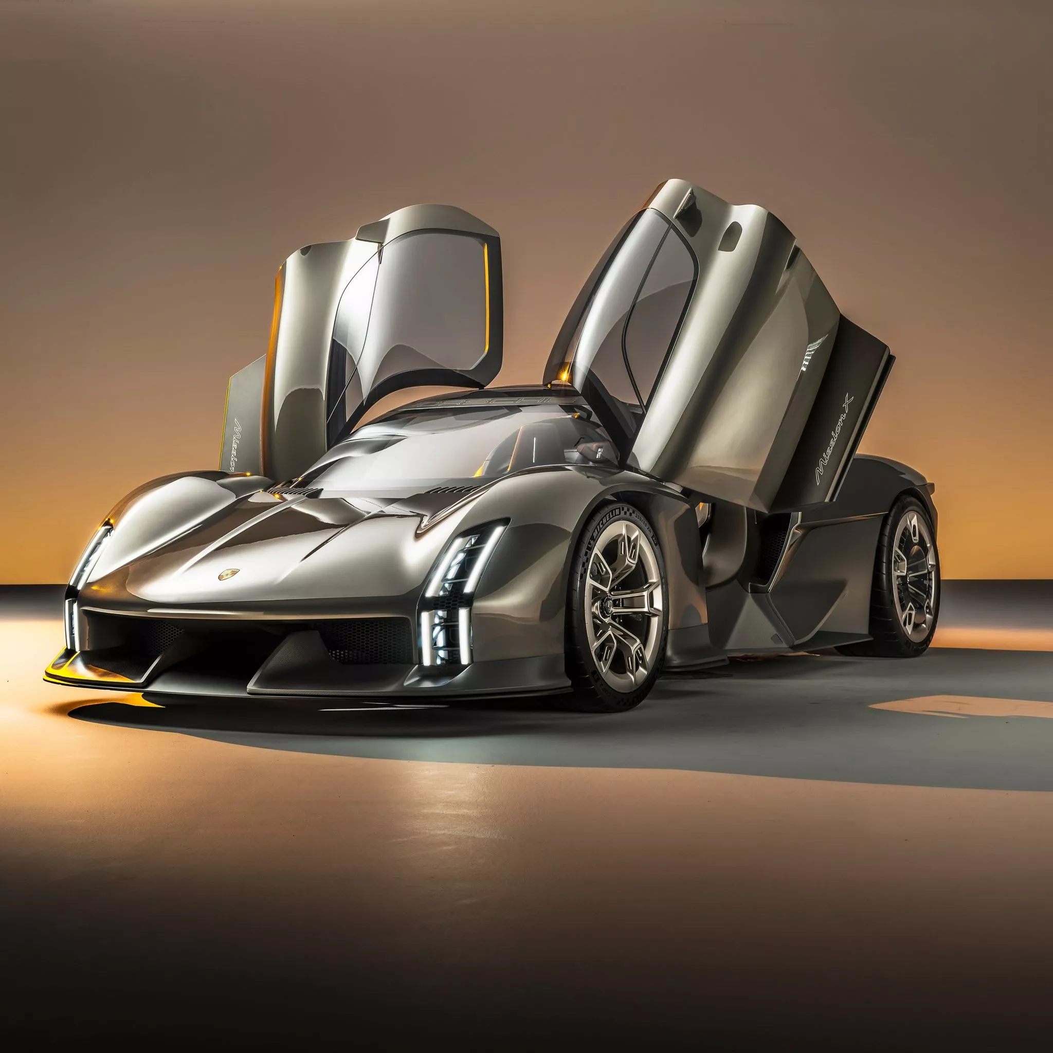 Porsche Mission X Wallpaper 4K