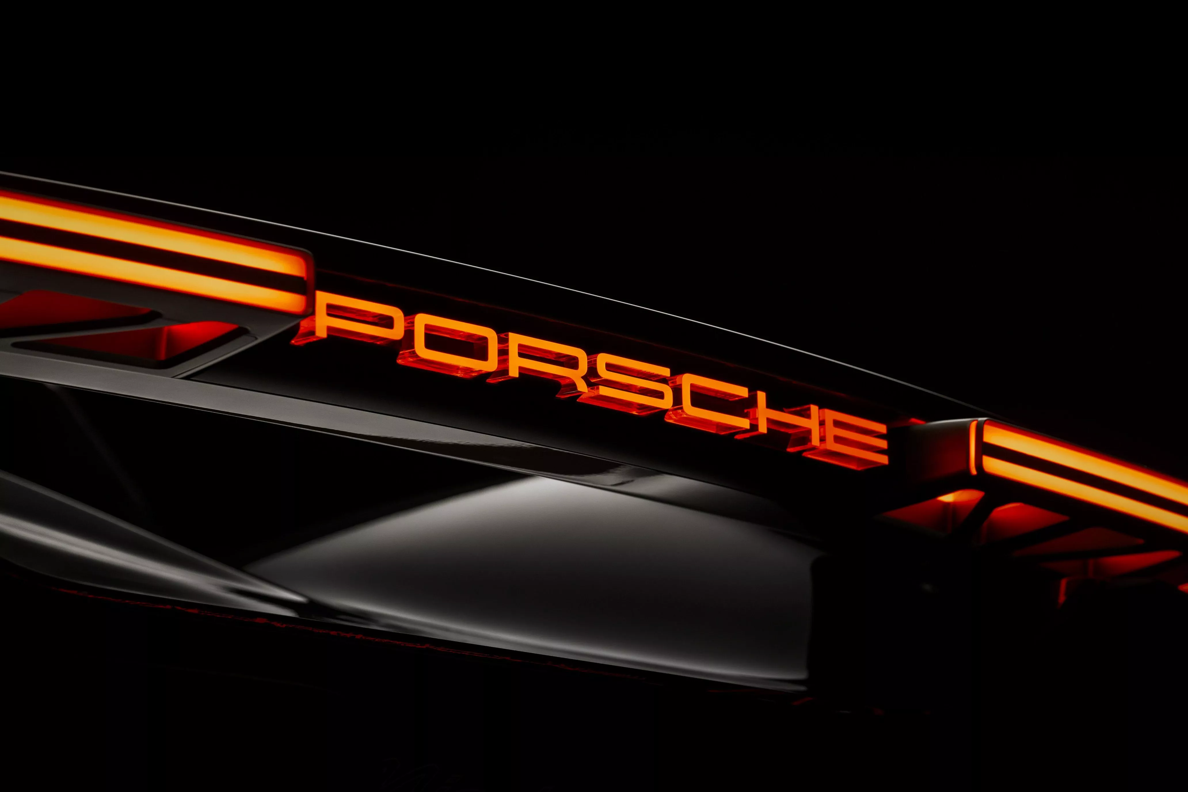 Porsche Mission X Wallpaper 4K, Rear