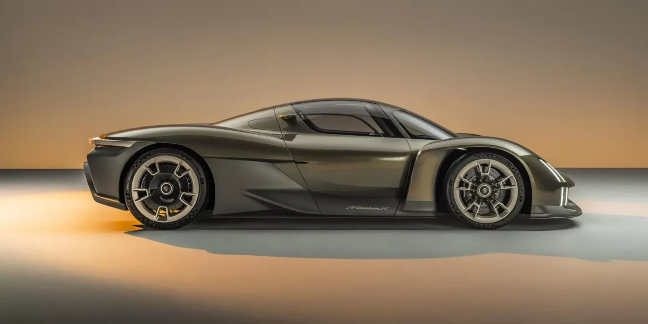 Porsche reveals electric hypercar