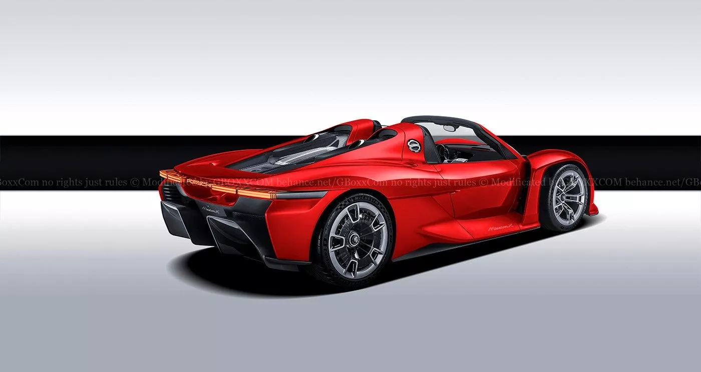 Speculative Porsche Mission X Spyder