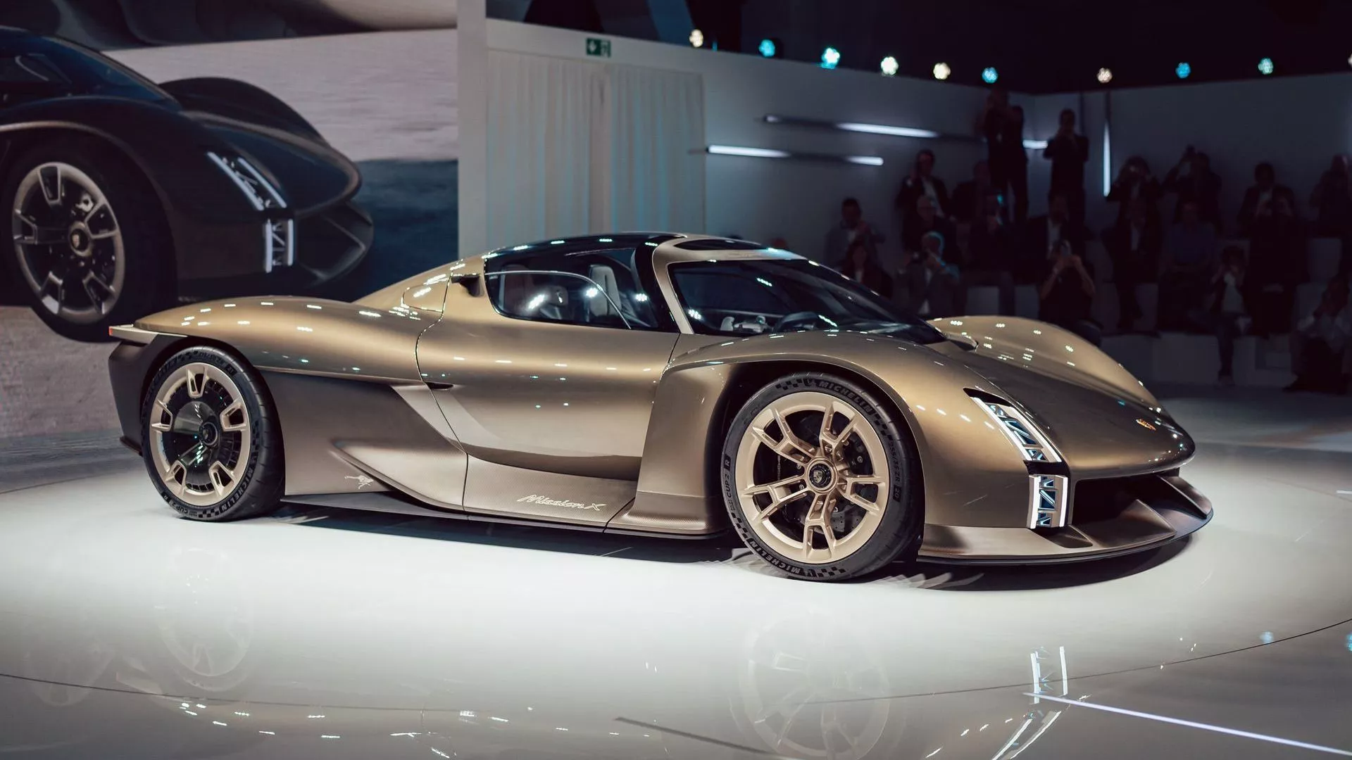 Porsche Mission X electric hypercar