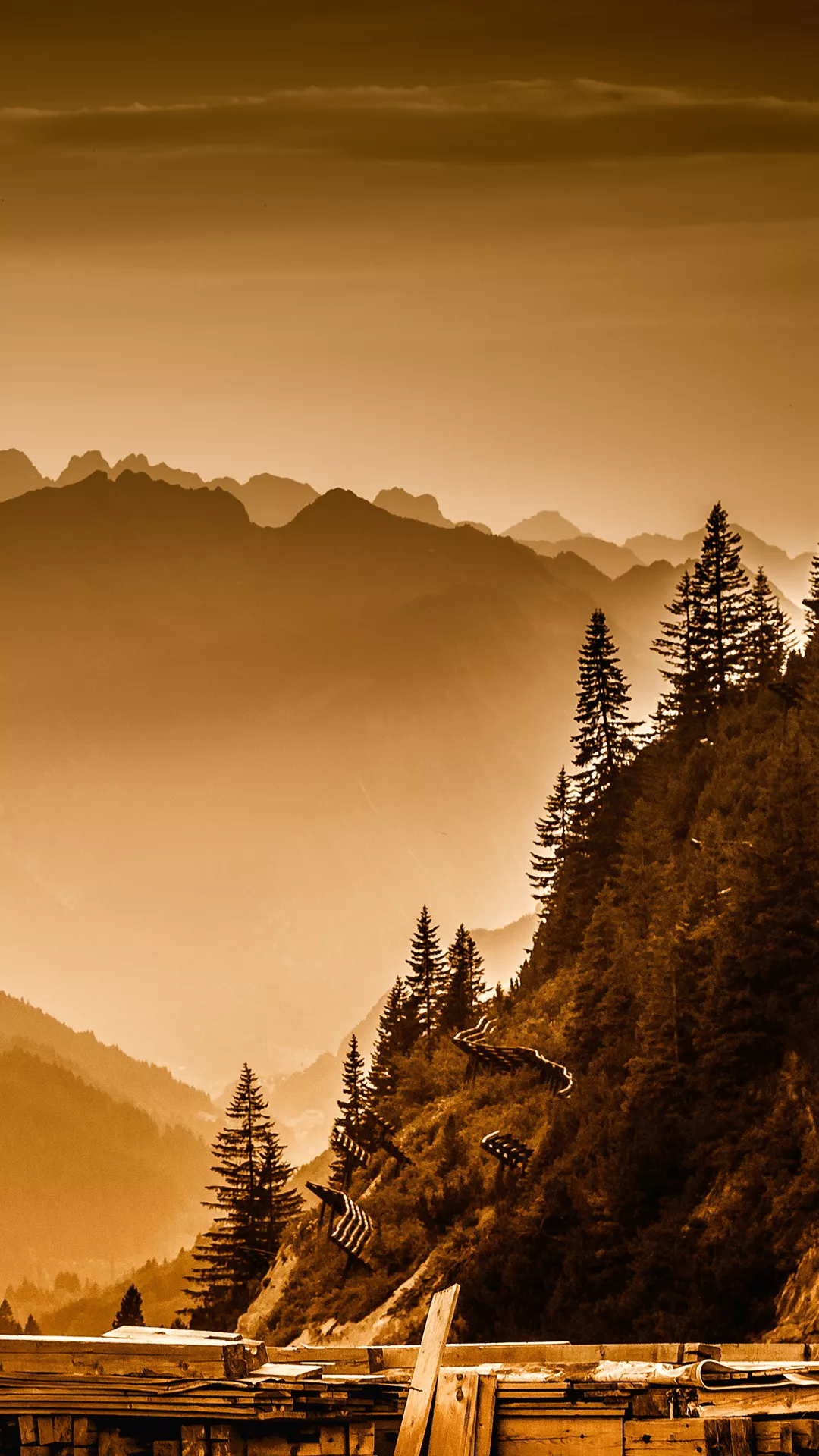 Mountain Pass Wallpaper For Phone