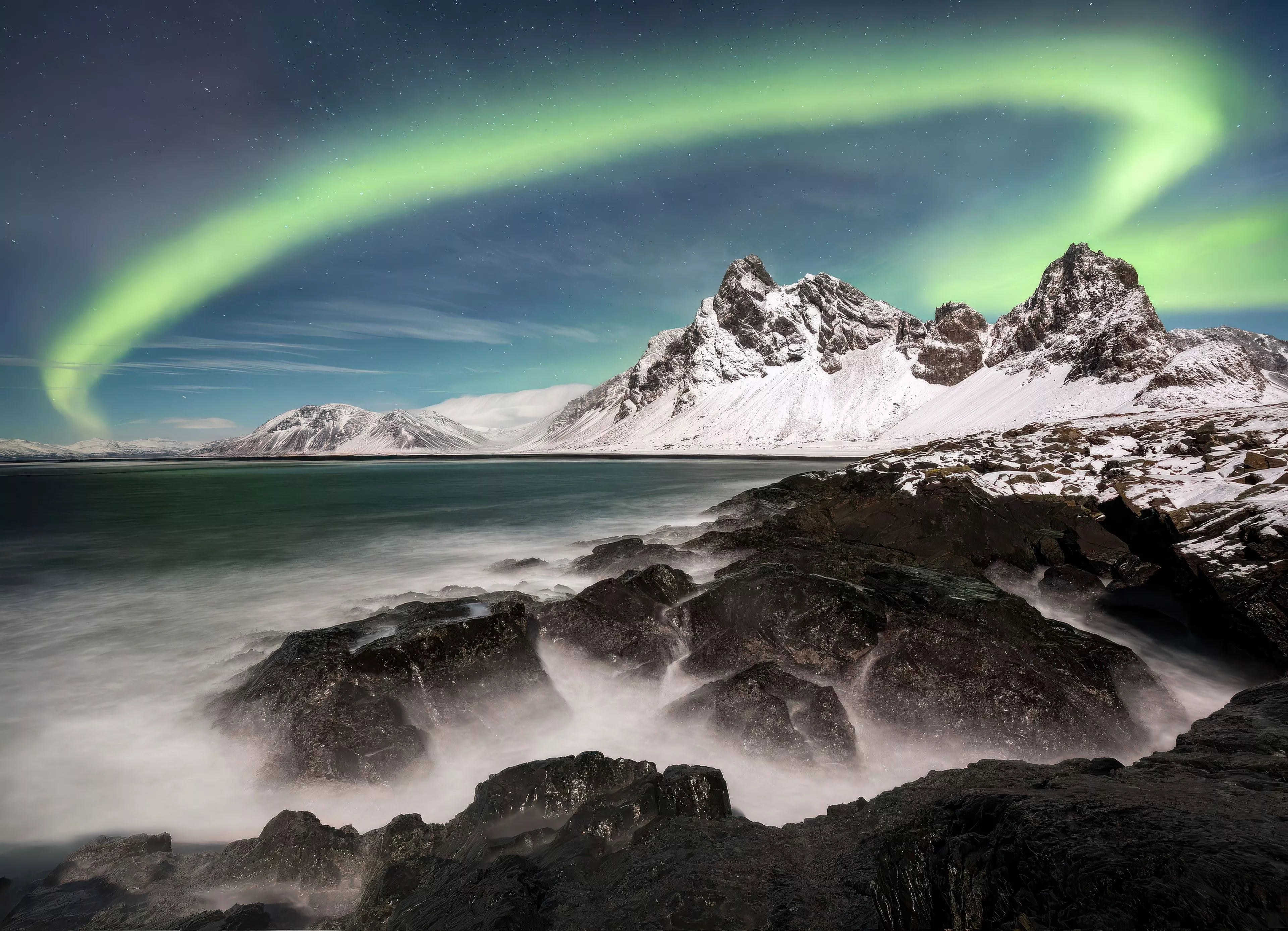 Mountain Pass Northern Europe Wallpaper