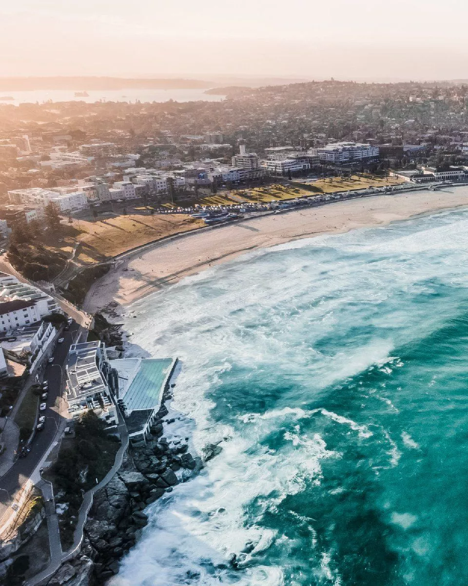 Catch the waves at Bondi Beach