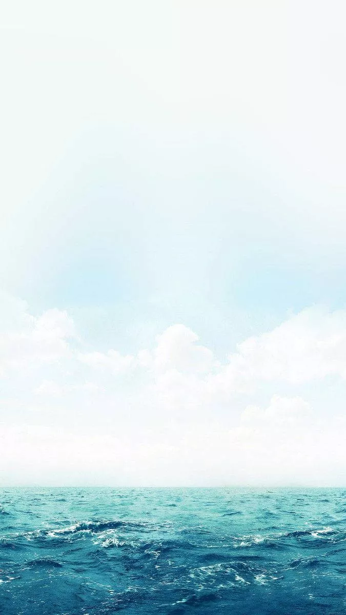 Open Sea Simple iPhone Wallpaper