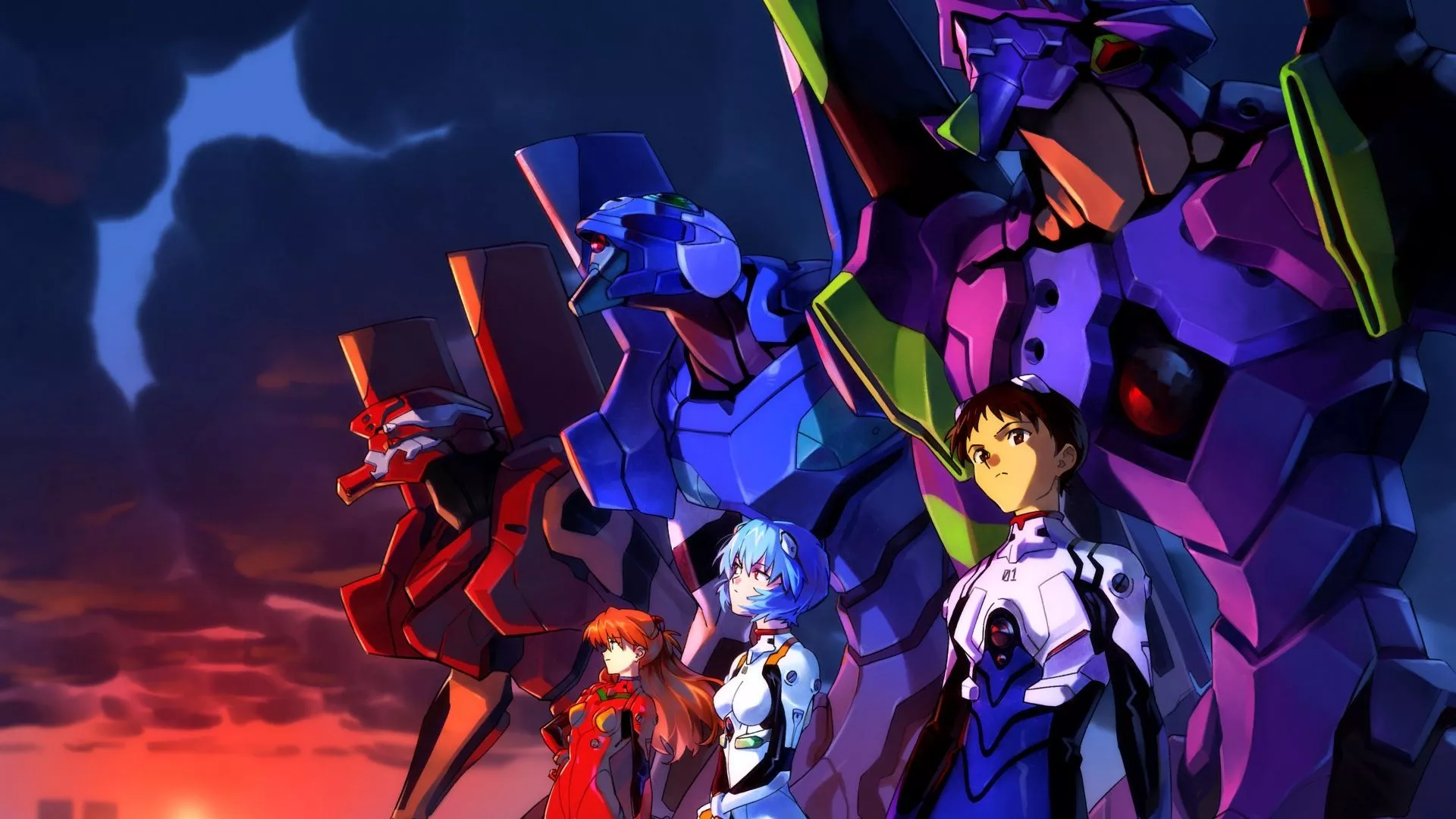 Neon Genesis Evangelion Wallpaper 4K