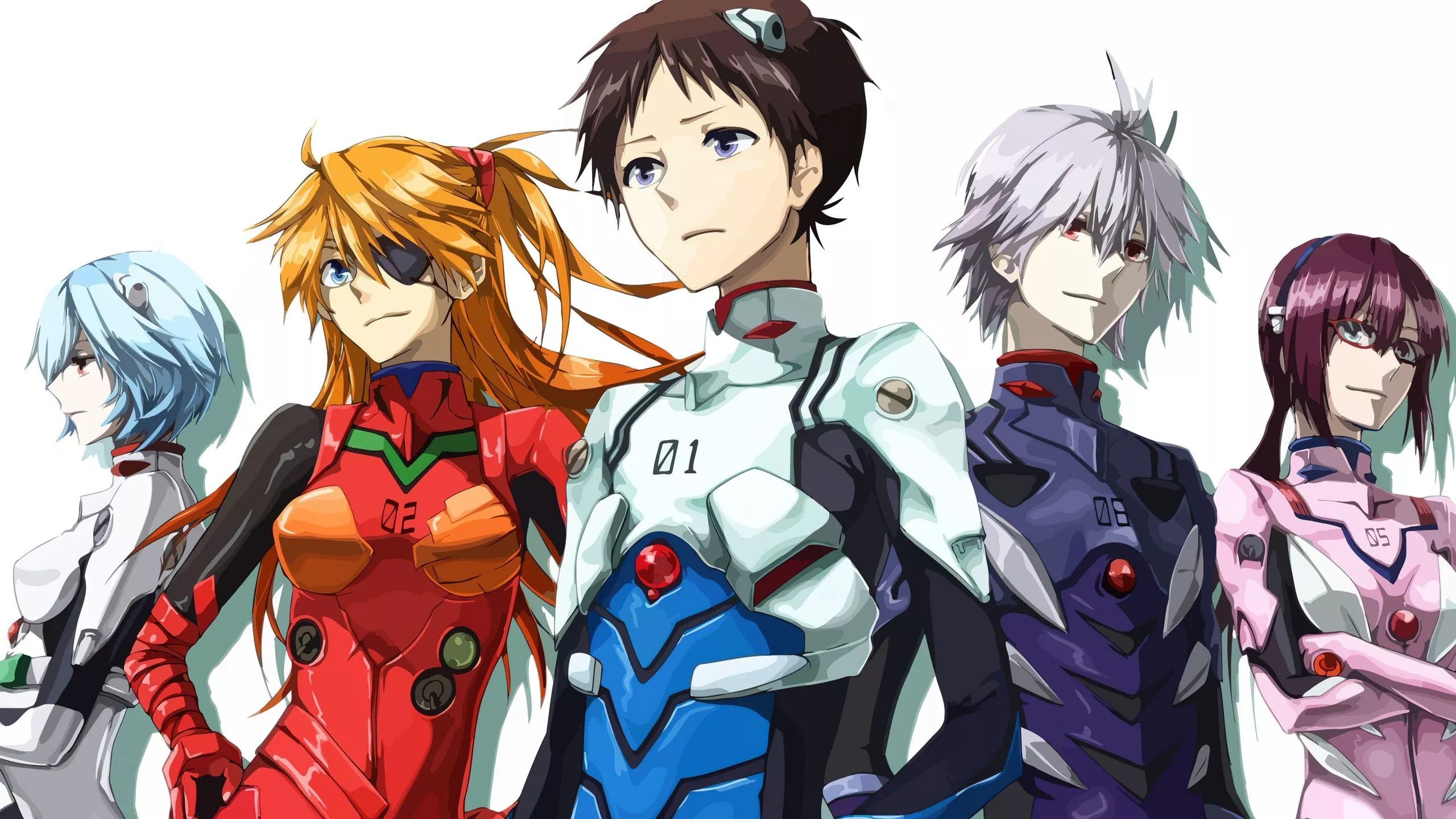Neon Genesis Evangelion Wallpaper 4K