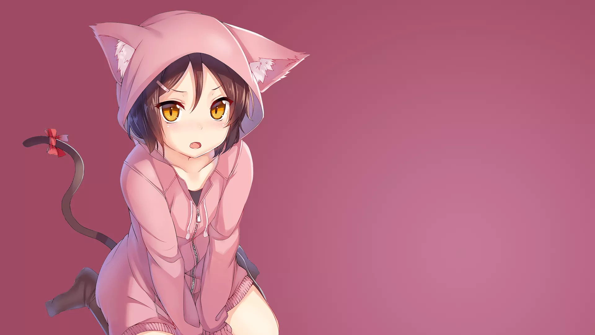 Charming Anime Girl HD Wallpaper