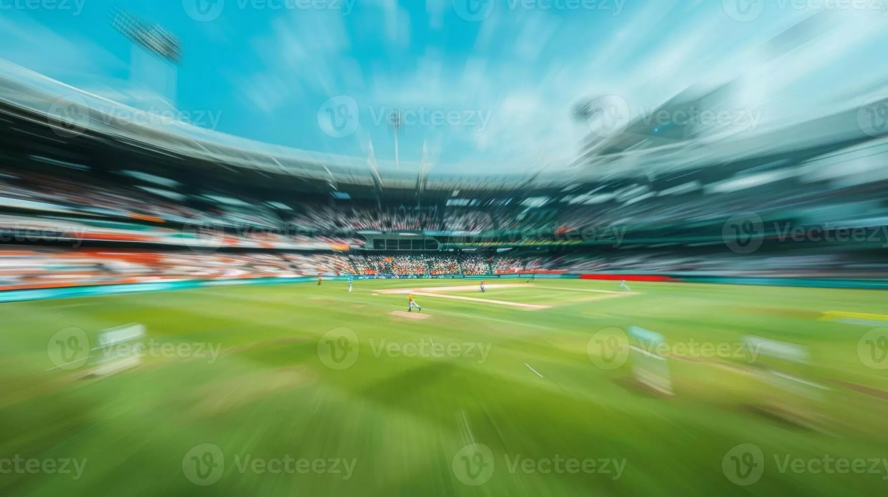 Cricket Stadium Background