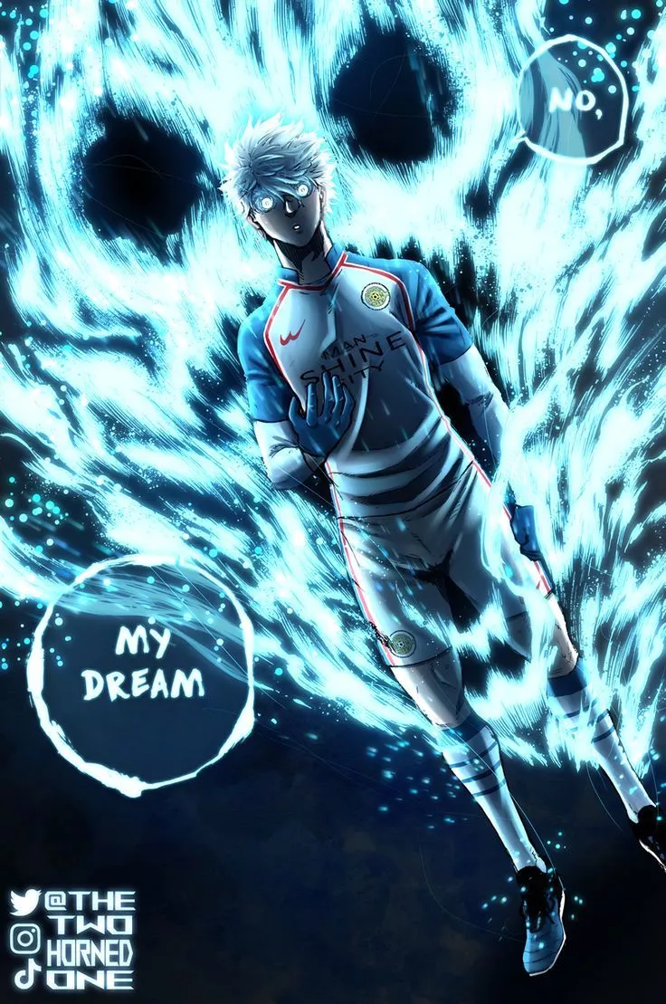 Nagi Colored Manga Panel (Upscaled)