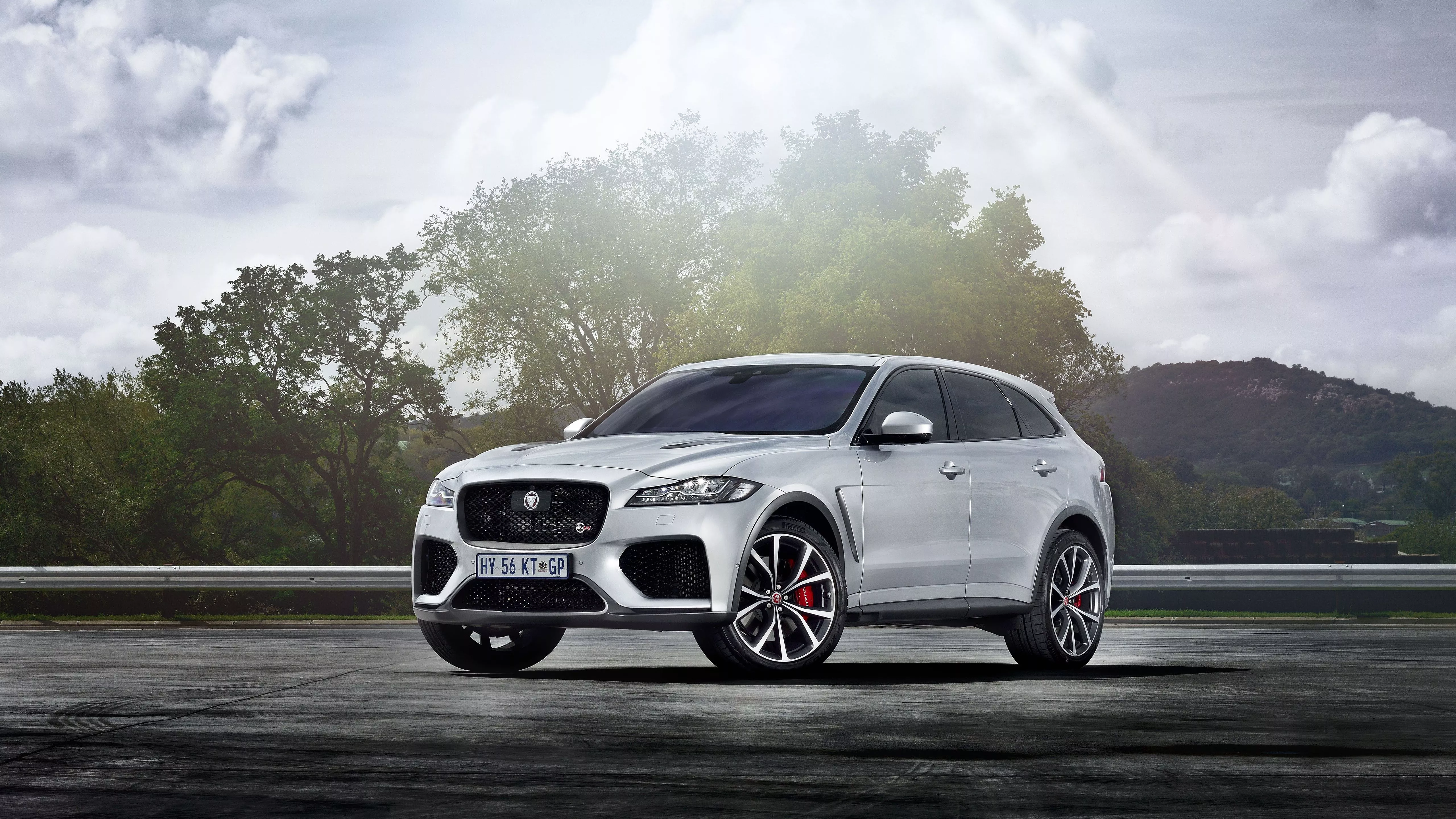 Vehicle Jaguar F PACE 4k Ultra HD Wallpaper