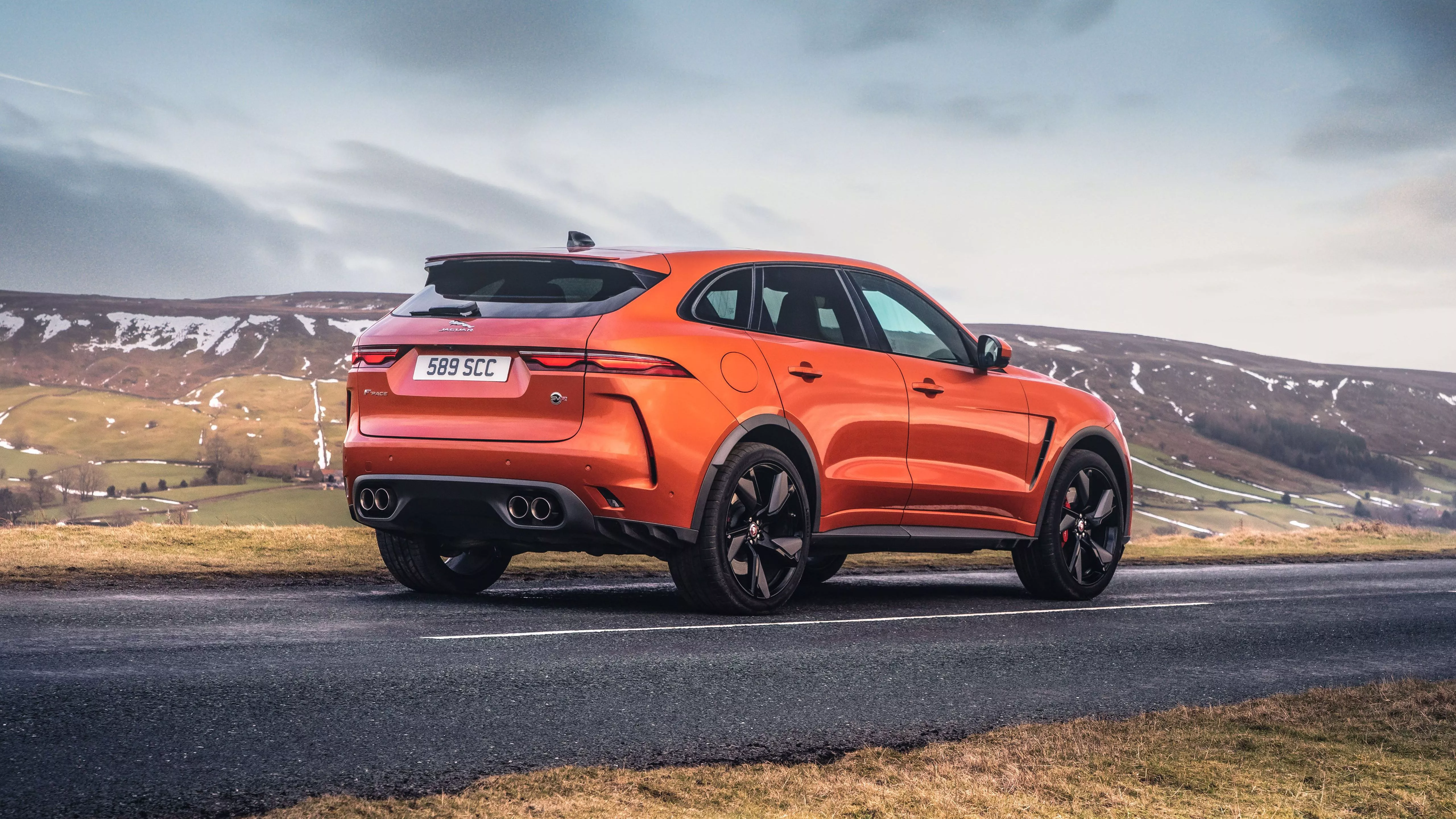 Jaguar F Pace SVR 5K 2 Wallpaper