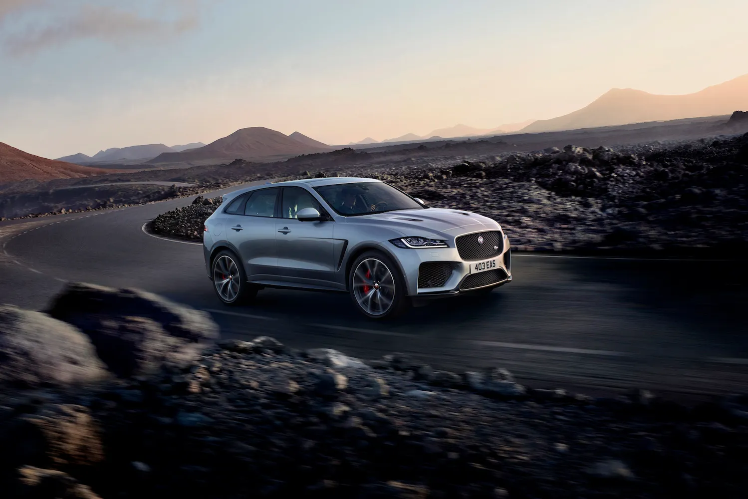 Jaguar F Pace SVR Revealed In New York
