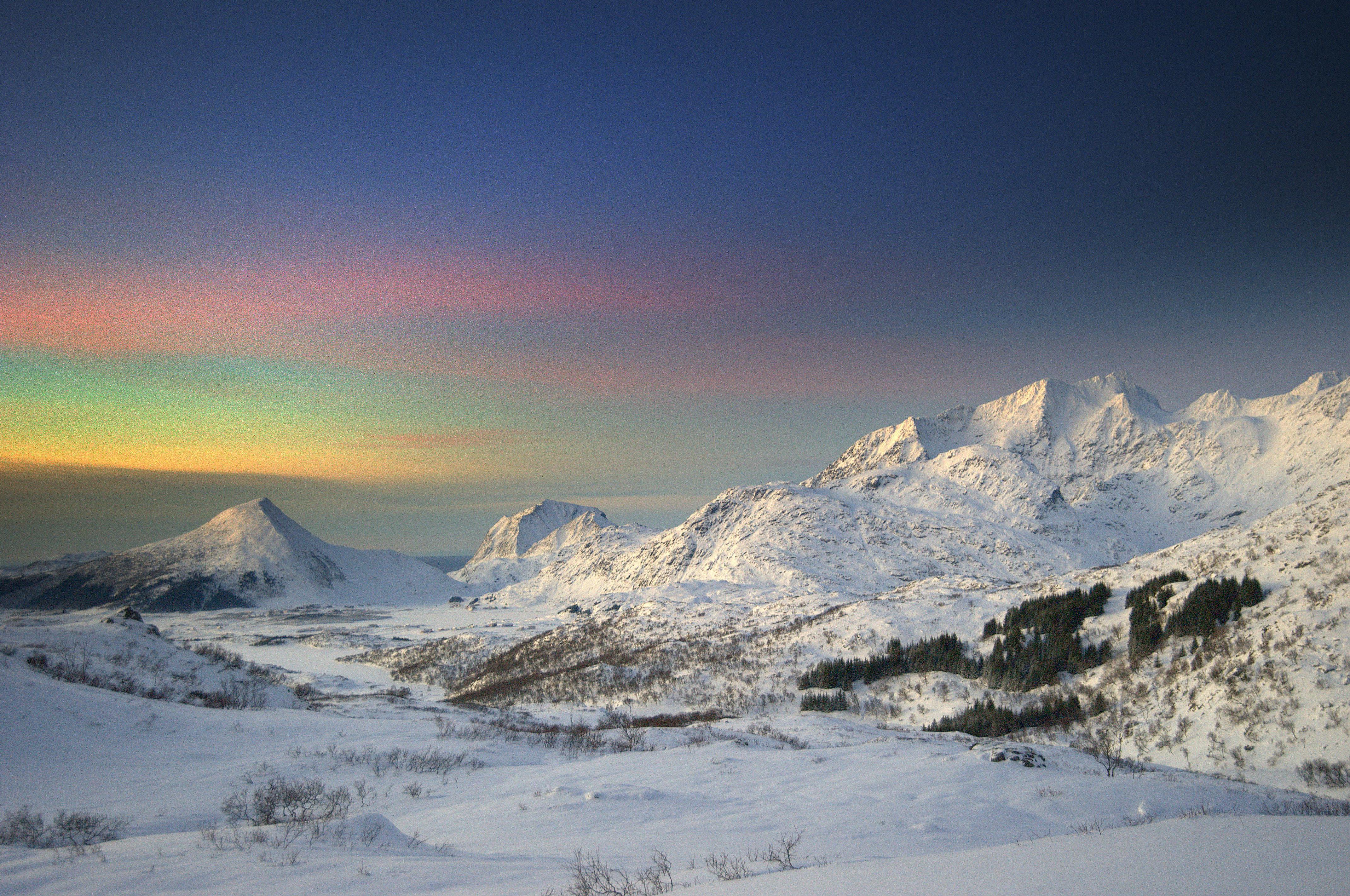 Mountain Covered with Snow · Free Stock